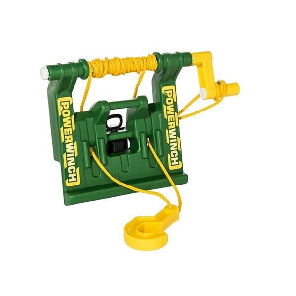 Rolly Toys naviják za traktory John Deere, zelený